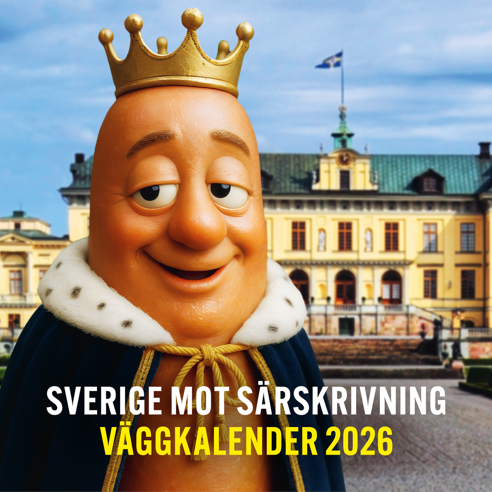 Pug Förlag Sverige mot särskrivning : väggkalender 2026 (bok, spiral)
