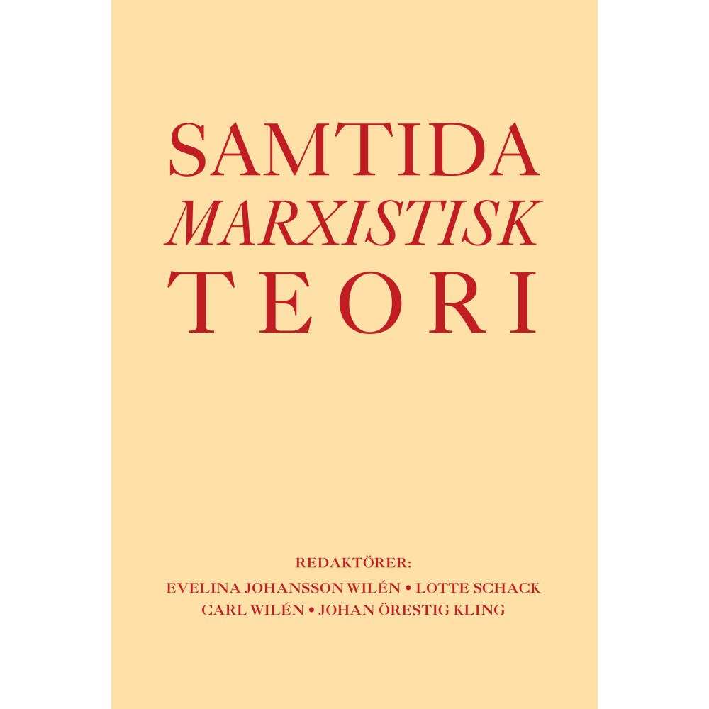 Bokförlaget Daidalos Samtida marxistisk teori (inbunden)