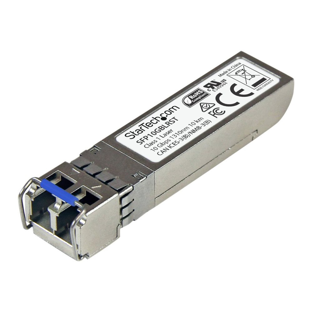 StarTech.com StarTech.com MSA Uncoded Compatible SFP+ Module, 10GBASE-LR, 10GbE Single Mode (SMF) Fiber Optic Transceiver, 10GE Gigab...