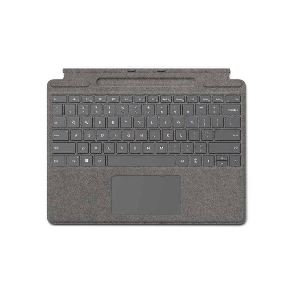 Microsoft Microsoft Surface Pro Signature Keyboard - tangentbord - med accelerometer, pekplatta, Förvarings- och laddningsfack för...