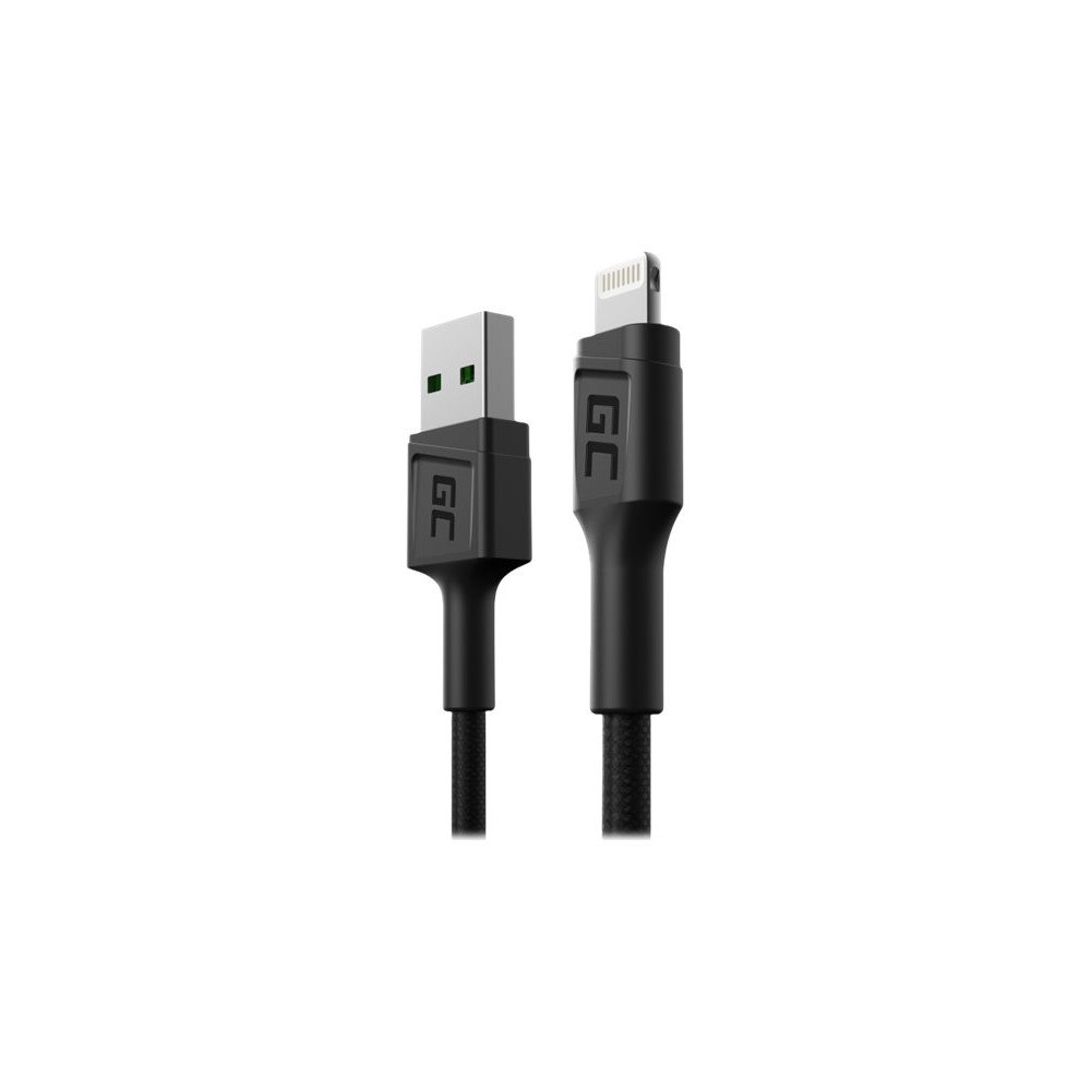 Green Cell Green Cell Lightning-kabel - Lightning / USB - 30 cm