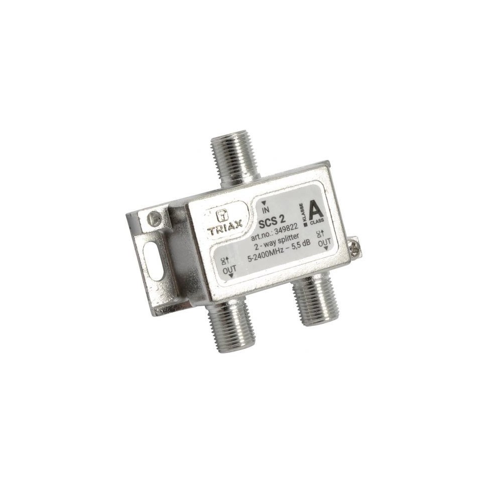 TELECENTERET A/S Triax SCS 2, Kabelfordeler, 75 ohm (O), 5