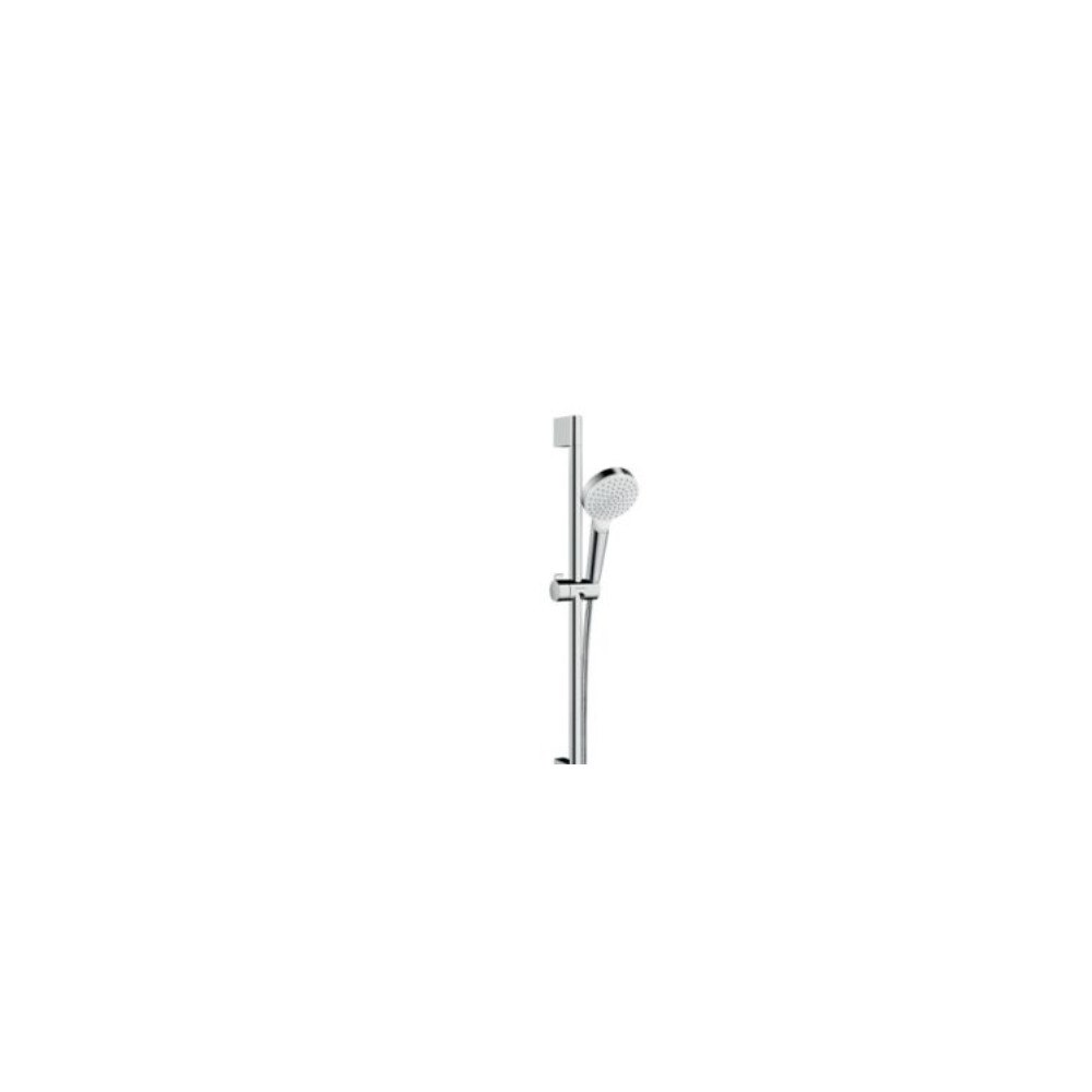 HANSGROHE HANSGROHE Crometta 1Jet duschset i vit/krom med 650 mm dusch...