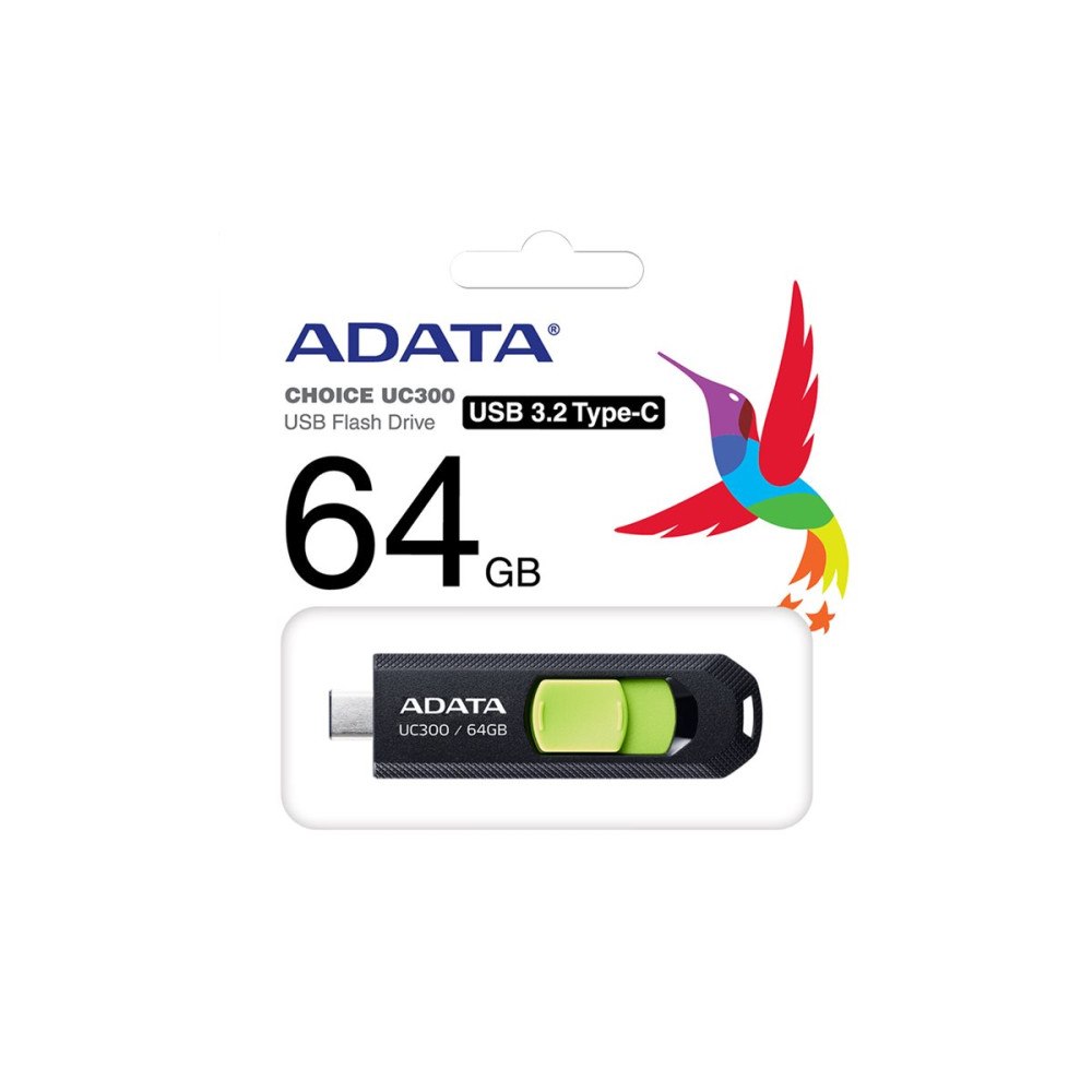ADATA Technology ADATA UC300 - USB flash-enhet - 64 GB
