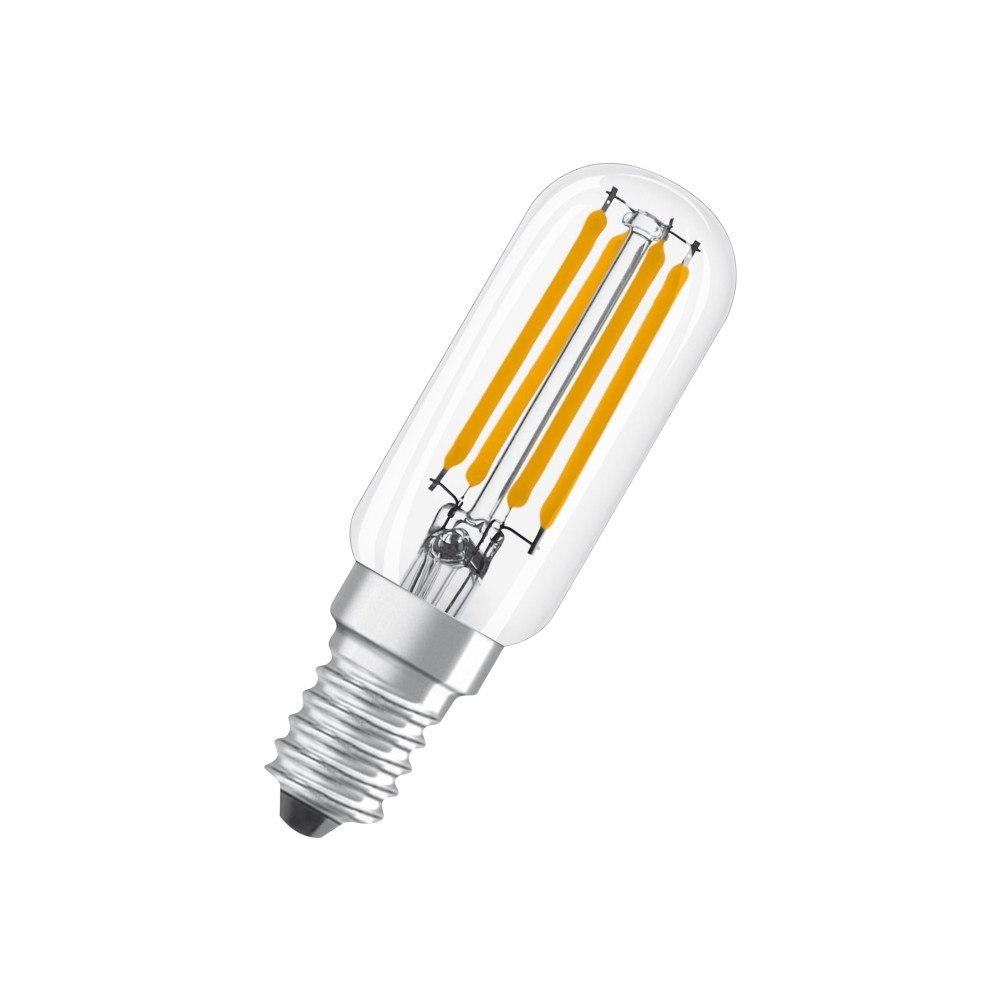 LEDVANCE OSRAM SPECIAL - LED-glödlampa med filament - form: T26 - klar finish - E14 - 6.5 W - varmt vitt ljus - 2700 K