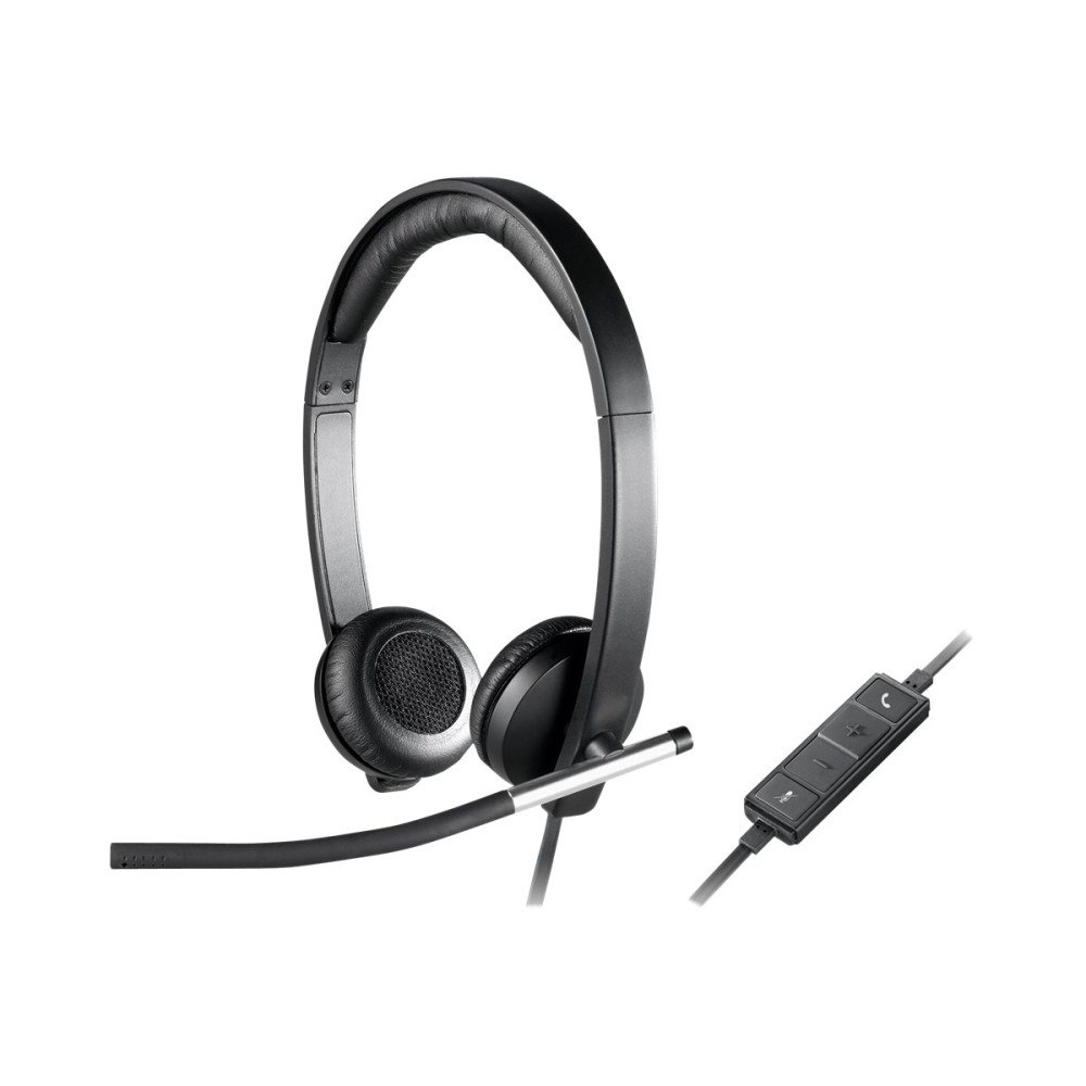 Logitech Logitech USB Headset Stereo H650e - headset