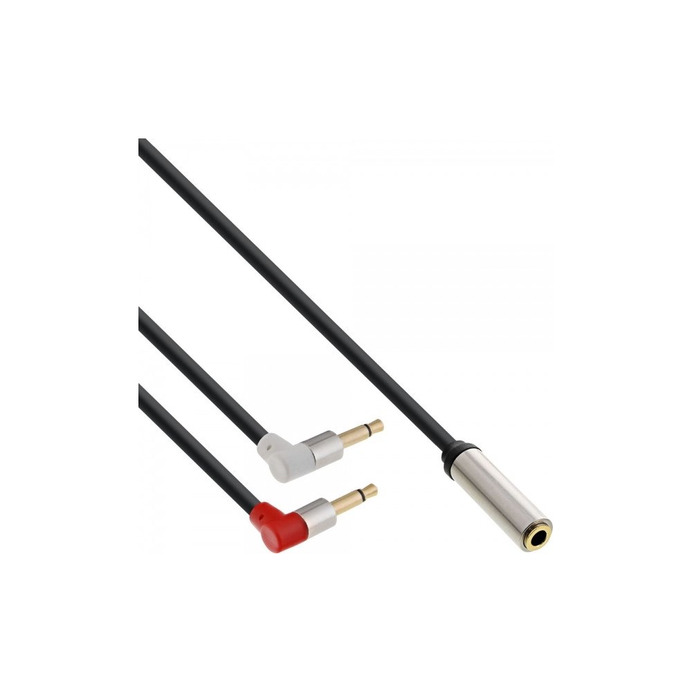 Inline InLine Slim - hörlursadapter - 15 cm