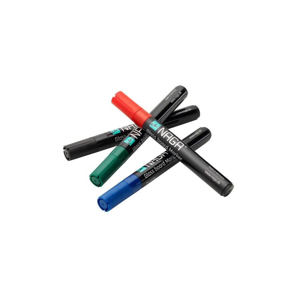 Naga Glastavle marker Mix 4,5 mm