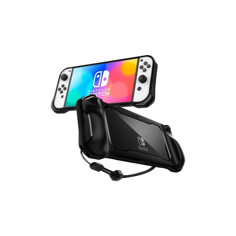 Spigen Spigen ACS04020, Omslag, Nintendo, Svart, Polykarbonat, Term...