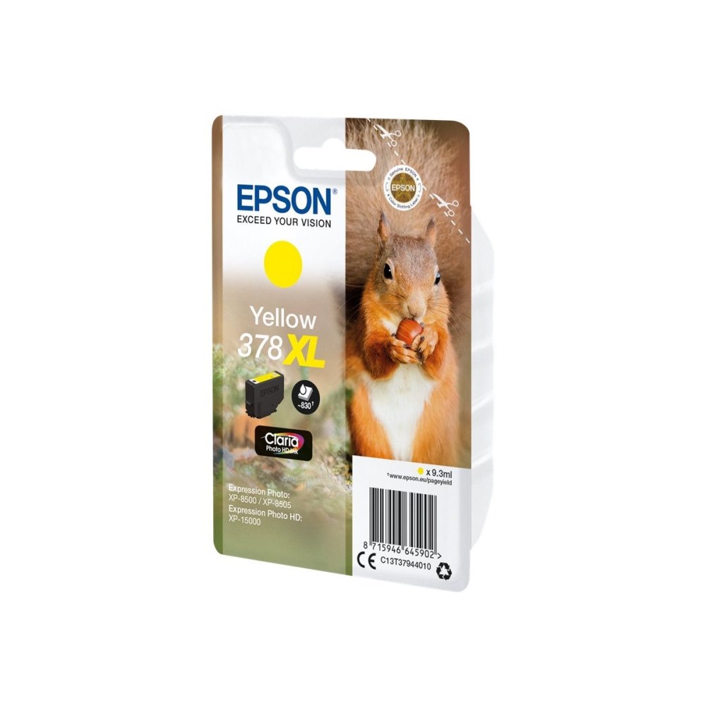 EPSON Epson 378XL - XL - gul - original - bläckpatron