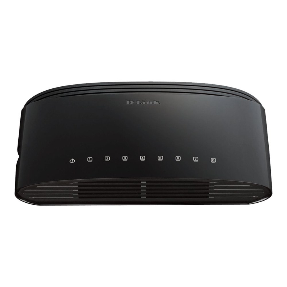 D-Link D-Link DES 1008D - switch - 8 portar - ohanterad