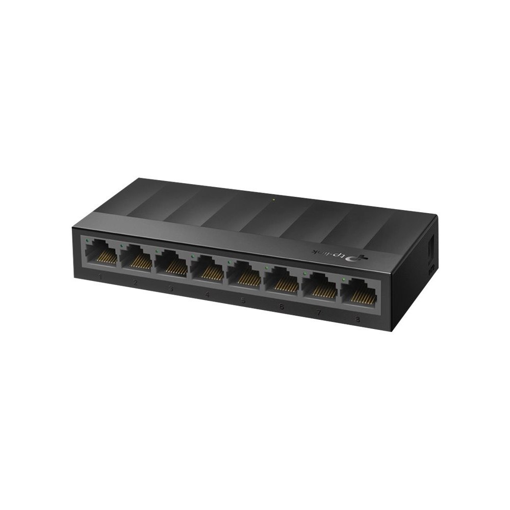 TP-LINK Technologies TP-Link LiteWave LS1008G - switch - 8 portar - ohanterad