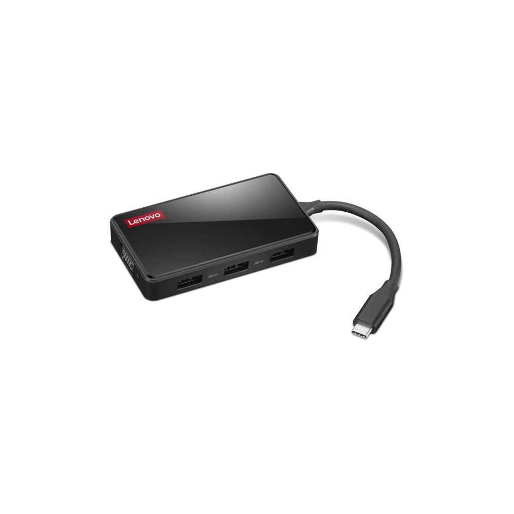 Lenovo Lenovo 100 - dockningsstation - USB-C - HDMI, VGA