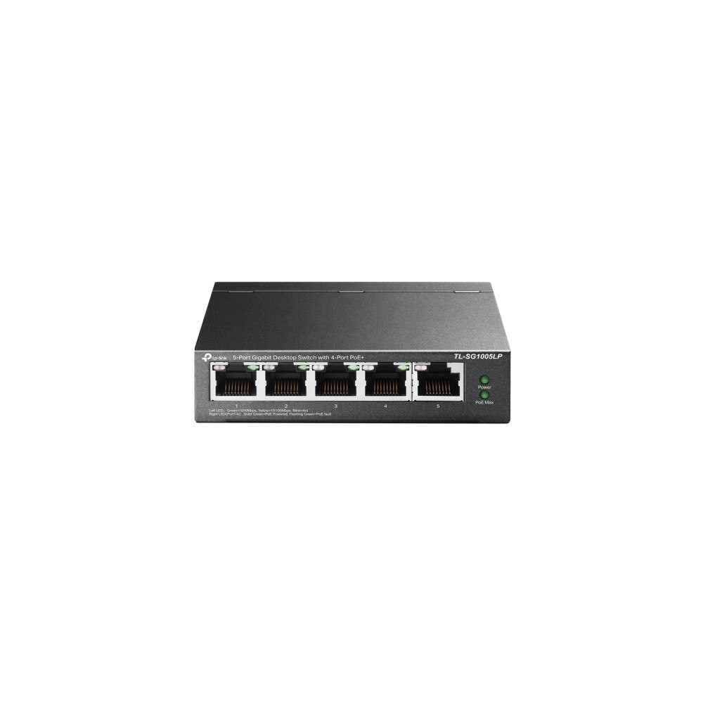 TP-LINK TP-Link TL-SG1005LP, Ohanterad, Gigabit Ethernet (10/100/100...
