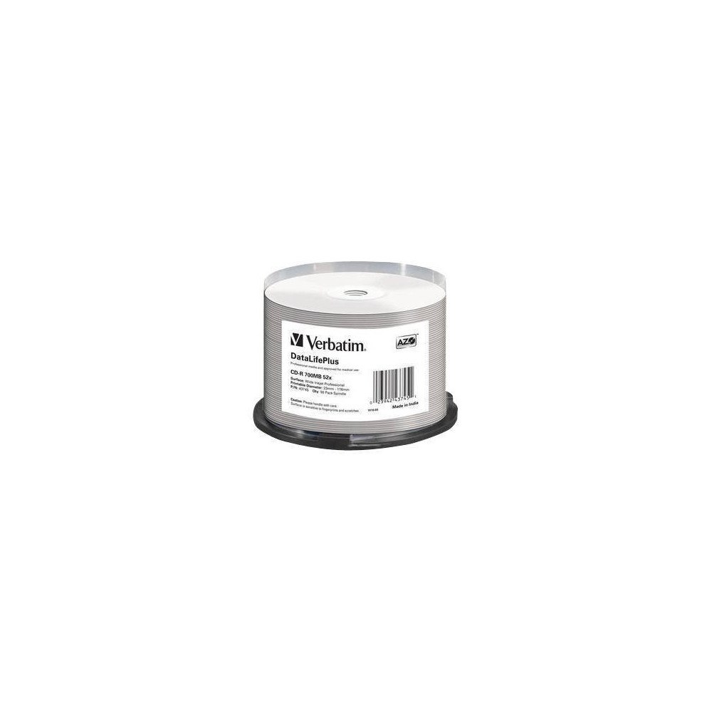 VERBATIM Verbatim DataLifePlus - CD-R x 50 - 700 MB - lagringsmedier