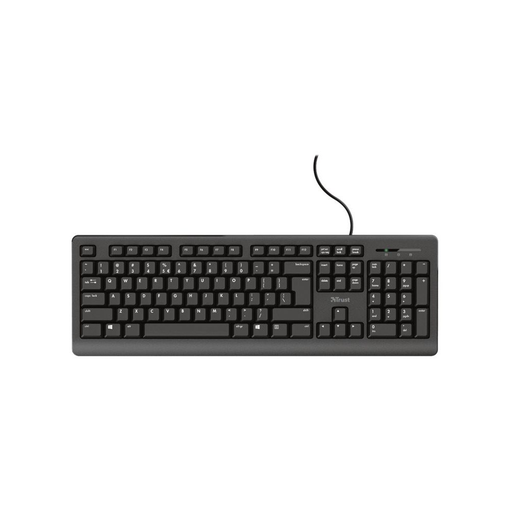 Trust Computer Products Trust TK-150 - tangentbord - QWERTZ - tysk Inmatningsenhet