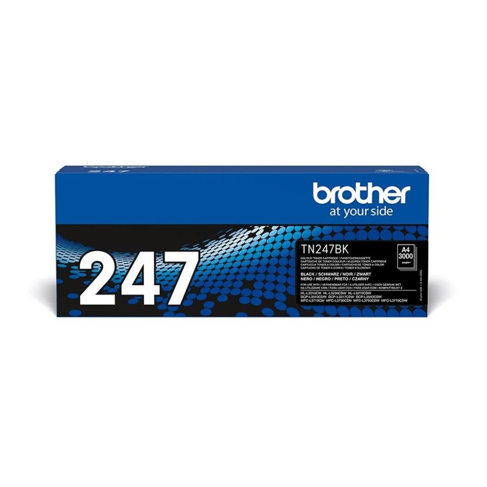 Brother Brother TN247BK - svart - original - tonerkassett