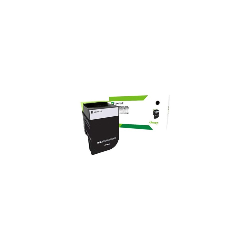 LEXMARK Lexmark - svart - original - tonerkassett