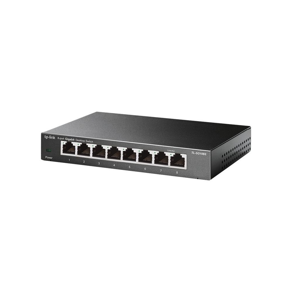 TP-LINK TP-Link TL-SG108S - switch - 8 portar