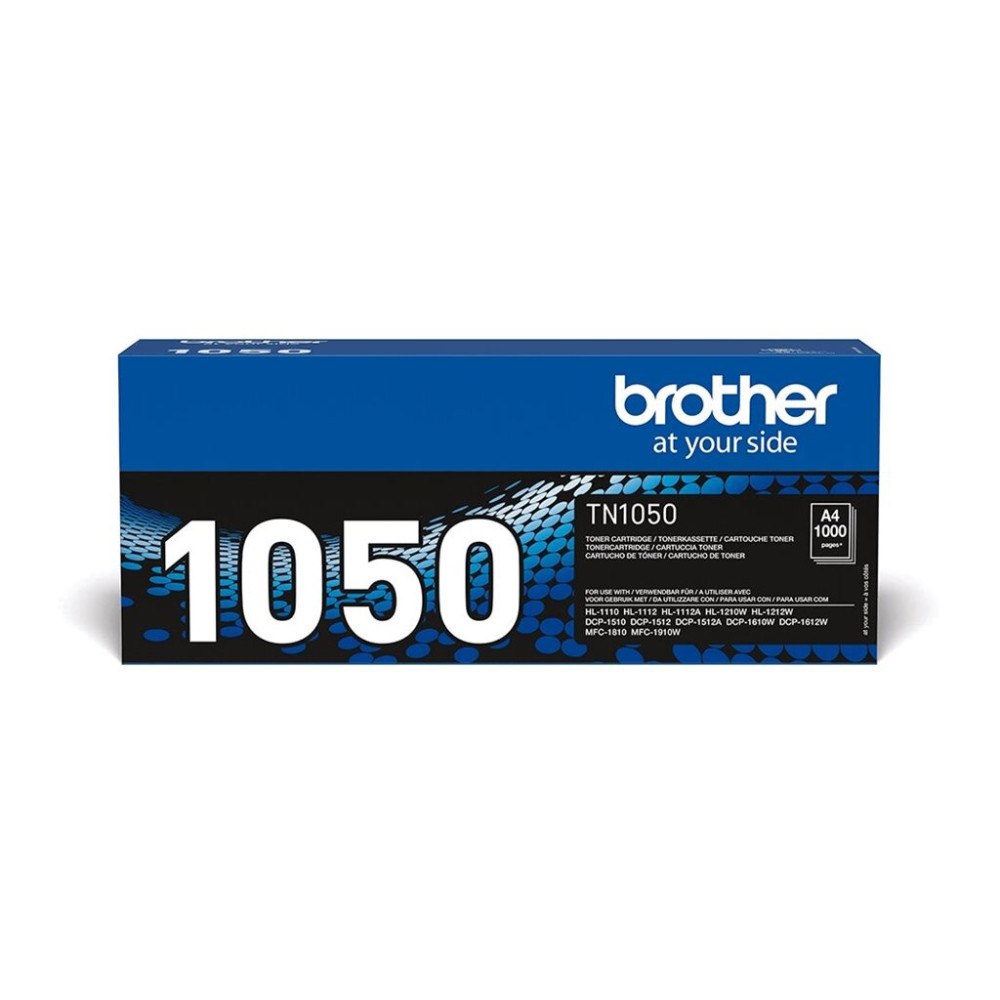 Brother Brother TN1050 - svart - original - tonerkassett