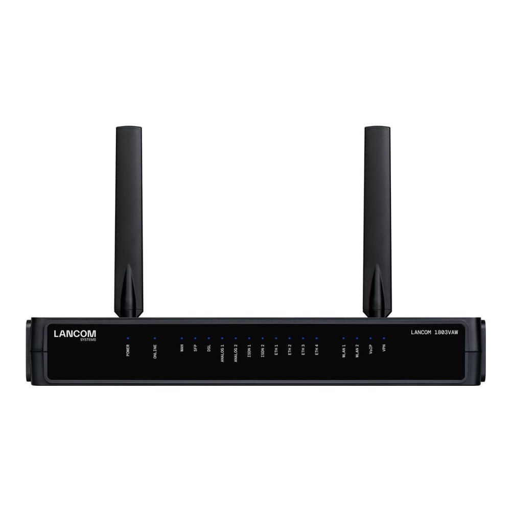 Lancom Systems LANCOM 1803VAW - trådlös router - DSL-modem - Wi-Fi 6 - skrivbordsmodell