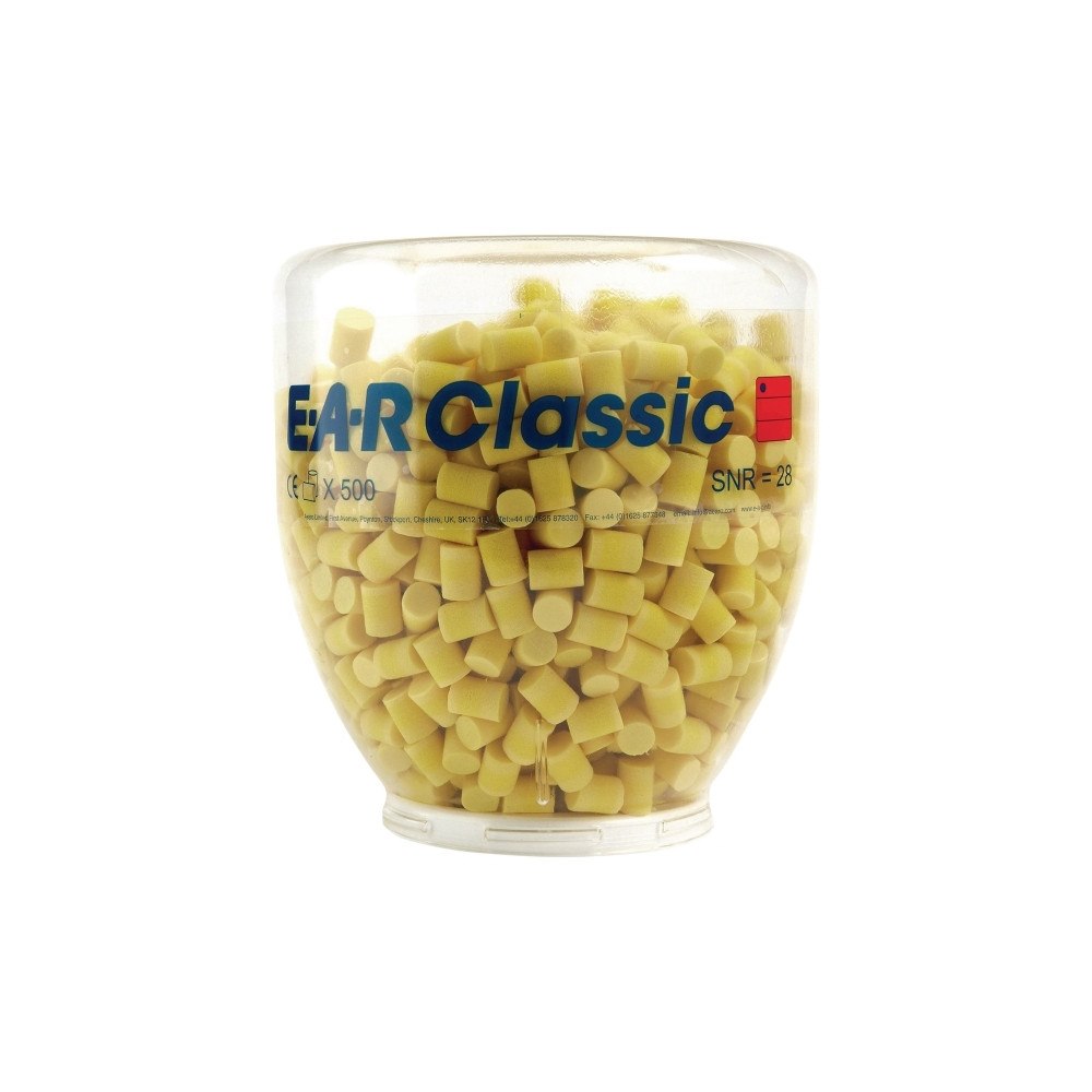 3M Öronproppar 3M E-A-R Classic, påfyllning, behållare med 500...