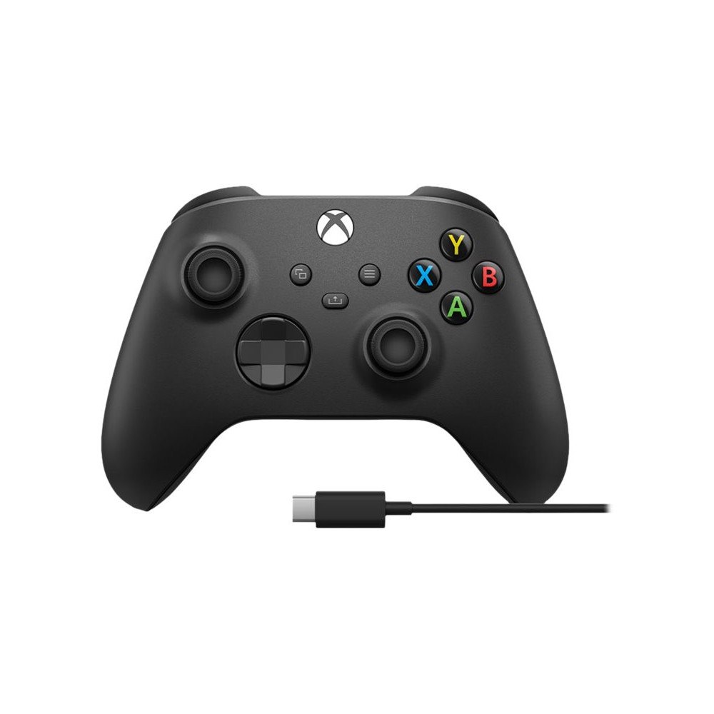 Microsoft Microsoft Xbox Wireless Controller + USB-C Cable - spelkontroll - trådlös, kabelansluten - Bluetooth
