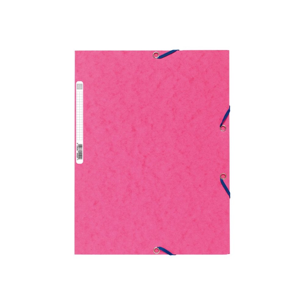 EXACOMPTA Exacompta Nature Future - 3-flikhållare - för A4 - kapacitet: 250 ark - marmorerat rosa