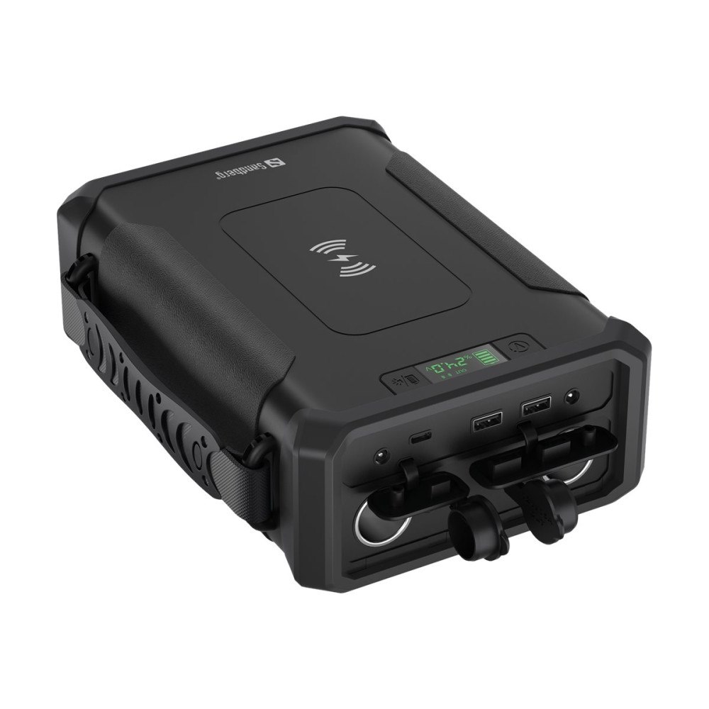 Sandberg Sandberg Active Survivor 8in1 power bank - + växelströmsadapter + bilströmsadapter x 32700 - 2 x USB, USB-C, DC5521 - 18...