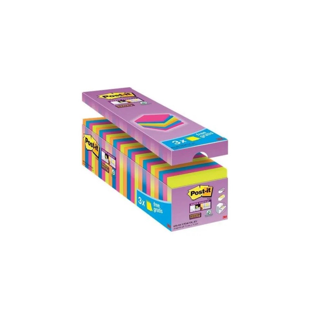 3M 3M 7100234515, Torg, Blå, Grön, Orange, Rosa, papper, SGSCH-...