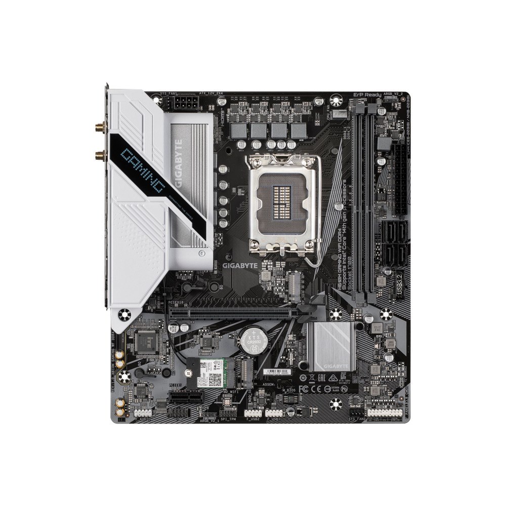 Gigabyte Technology Gigabyte H610M GAMING WIFI DDR4 - 1.0 - moderkort - micro ATX - LGA1700-uttag - H610