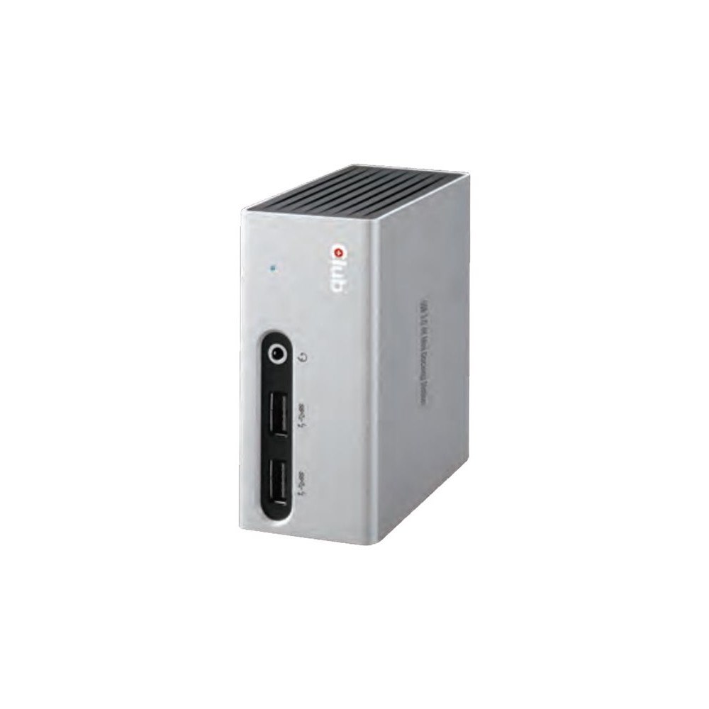 Club-3d Club 3D SenseVision USB 3.0 4K Mini Docking Station - dockningsstation - USB - DVI, HDMI - 1GbE