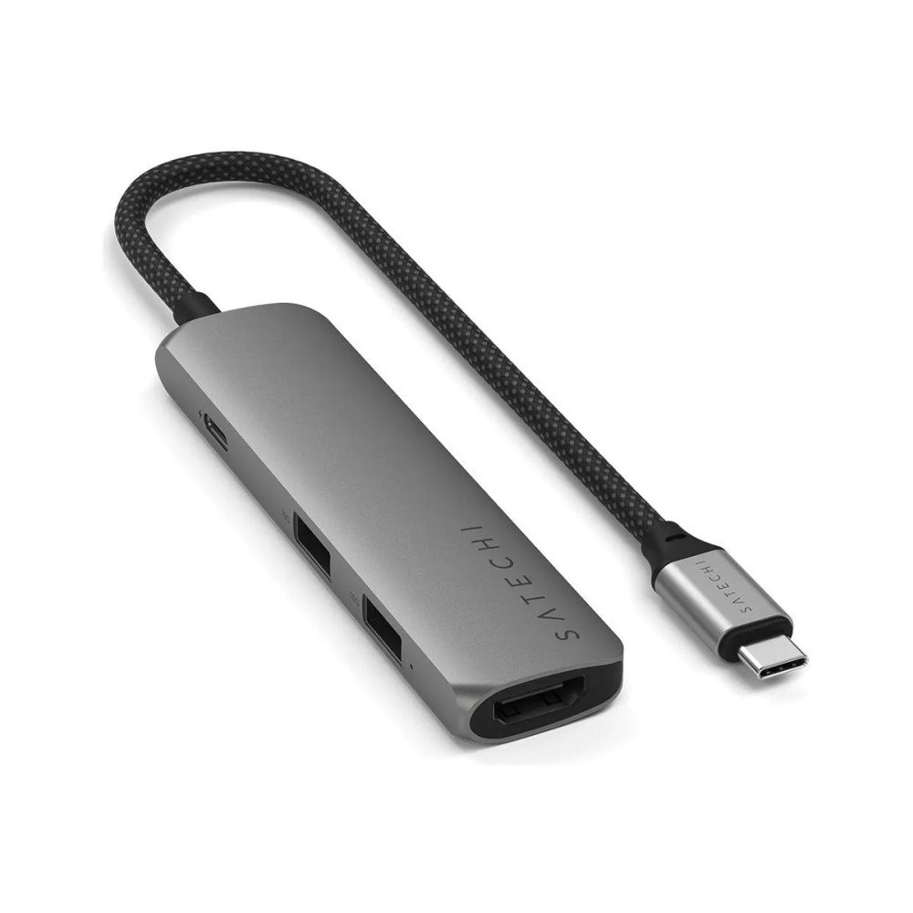 Satechi Satechi 4-in-1 - dockningsstation - USB-C / USB 3.2 Gen 2 x 2 - HDMI