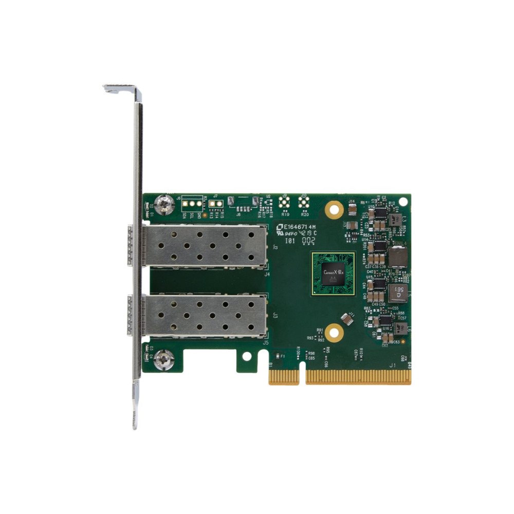 Lenovo Lenovo ThinkSystem Mellanox ConnectX-6 Lx - nätverksadapter - PCIe 4.0 x8 - 10/25 Gigabit SFP28 x 2