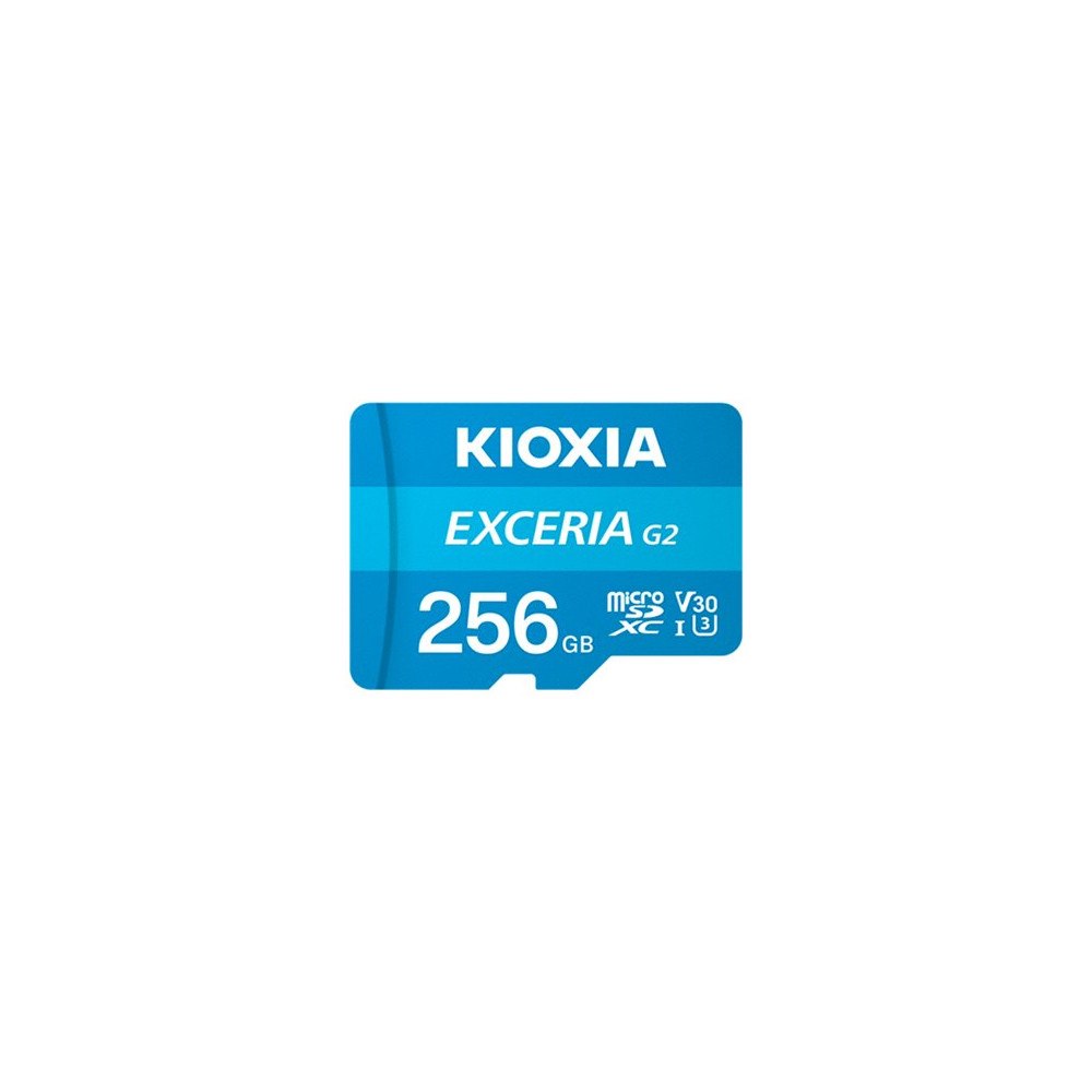 KIOXIA - ENTERPRISE SSD KIOXIA EXCERIA G2 - flash-minneskort - 256 GB - microSDXC UHS-I U3