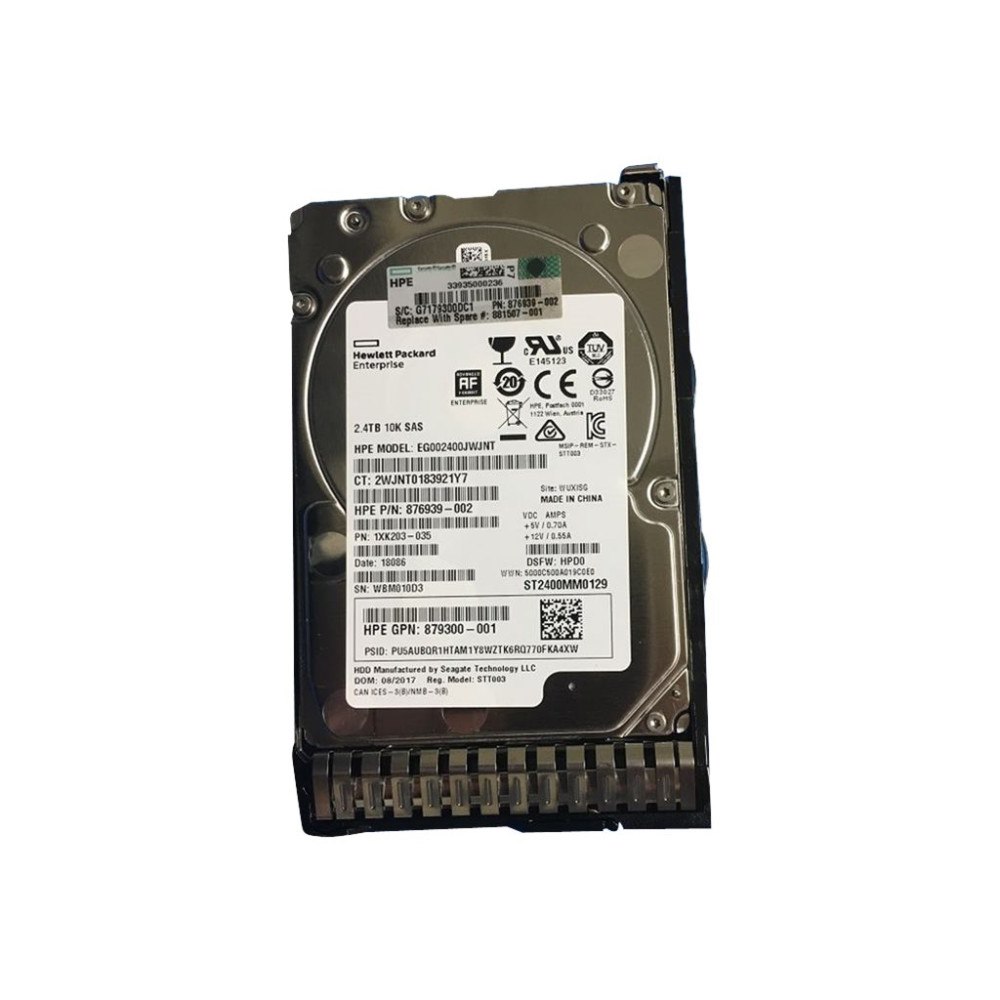 Hewlett Packard Enterprise HPE Enterprise - hårddisk - 2.4 TB - SAS 12Gb/s