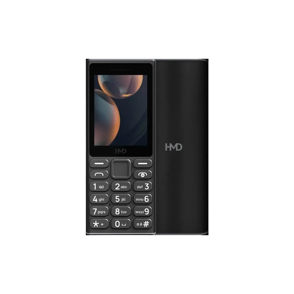 HMD Global HMD 105 4G - svart - 4G funktionstelefon - 64 MB - GSM