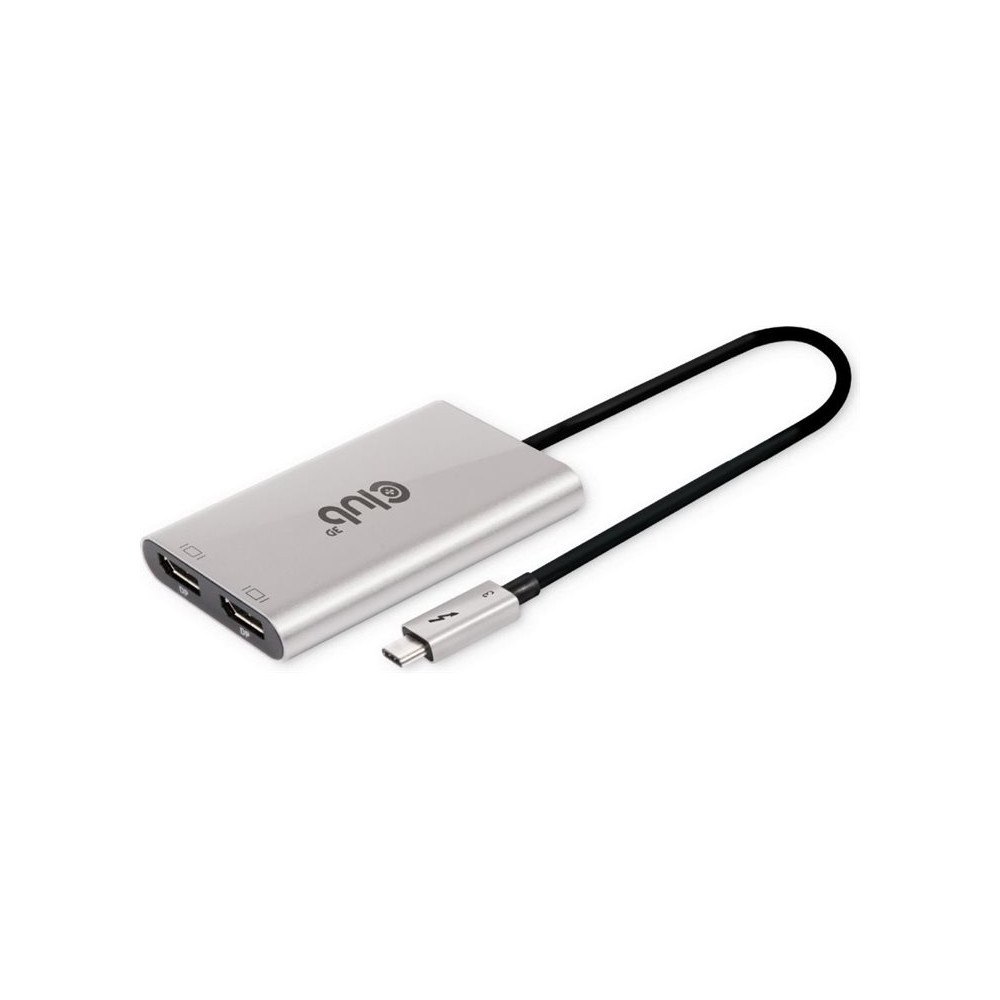 Club-3d Club 3D - videokort - USB-C till DisplayPort - 23.5 cm