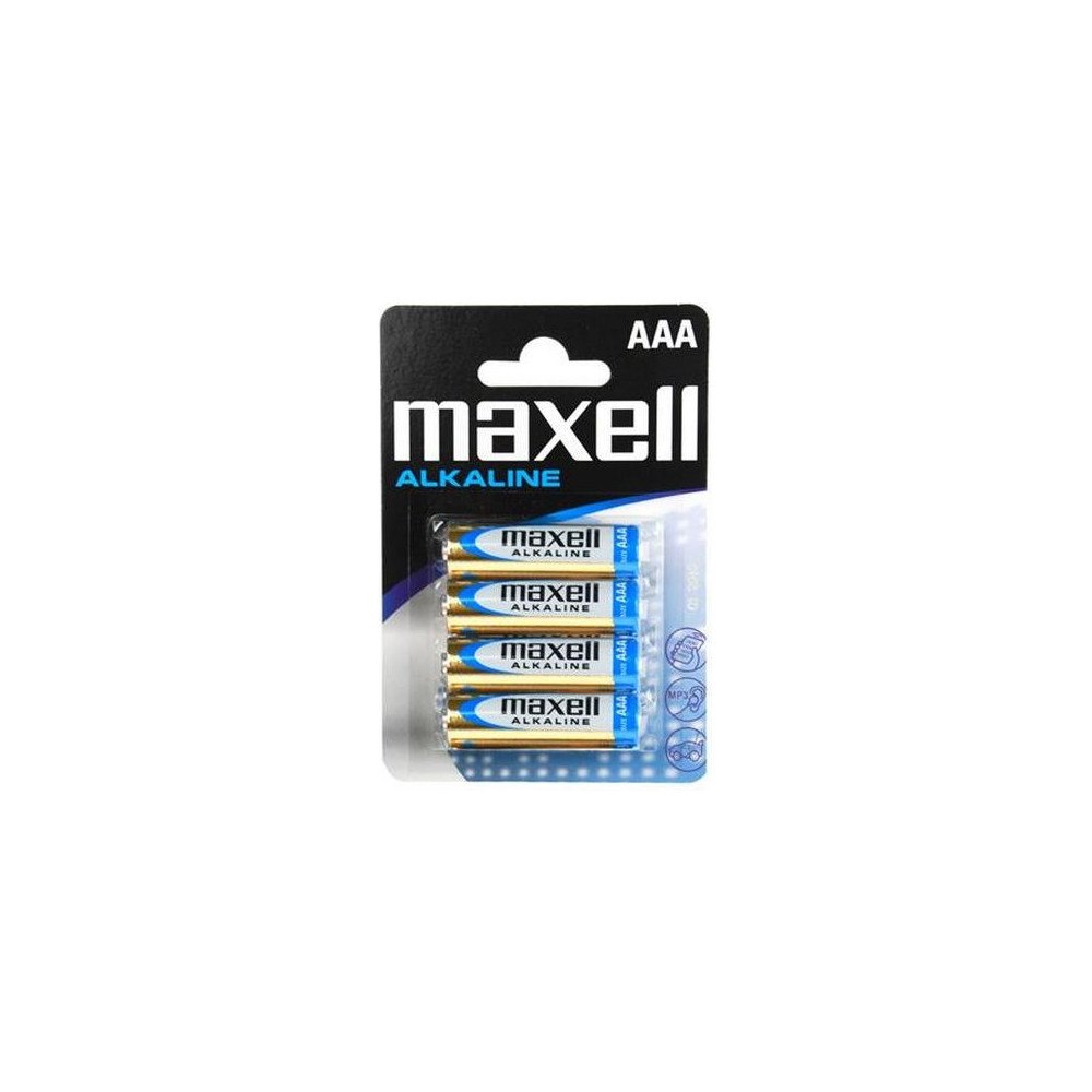 Maxell Maxell Battery Alkaline LR-03 AAA 4-Pack, Engångsbatteri, Al...