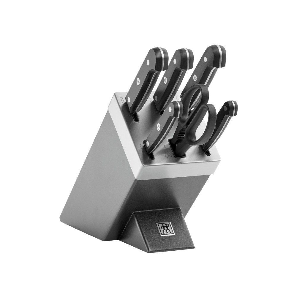 Zwilling ZWILLING Gourmet, Kniv- / besticksats med block, Plast, Rost...