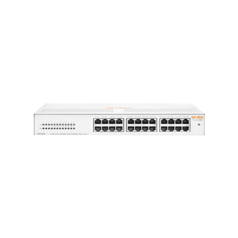 Hewlett Packard Enterprise HPE Networking Instant On 1430 24G Switch - switch - 24 portar - ohanterad - rackmonterbar
