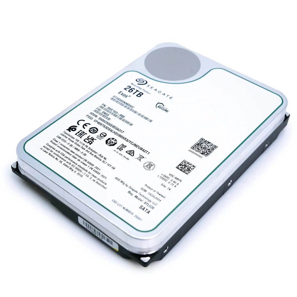 Seagate Refurbished Seagate Exos Harddisk ST26000NM000C-FR 26TB SATA...