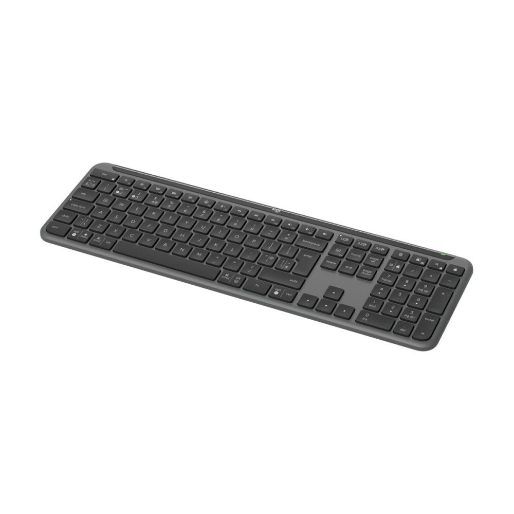 Logitech Logitech Signature Slim K950 - tangentbord - 100% full size - QWERTY - USA, internationellt - grafit Inmatningsenhet