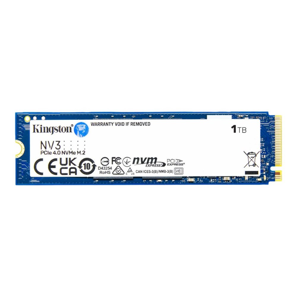 Kingston Technology Kingston NV3 - SSD - 1 TB - PCIe 4.0 x4 (NVMe)