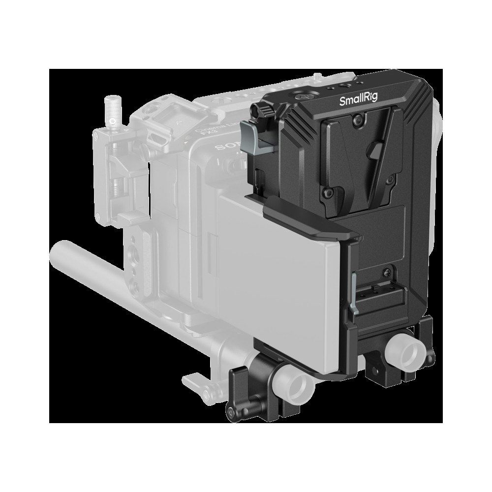 SMALLRIG SmallRig 5226 V-Mount Battery Mount Plate Kit for 15mm LWS Rods