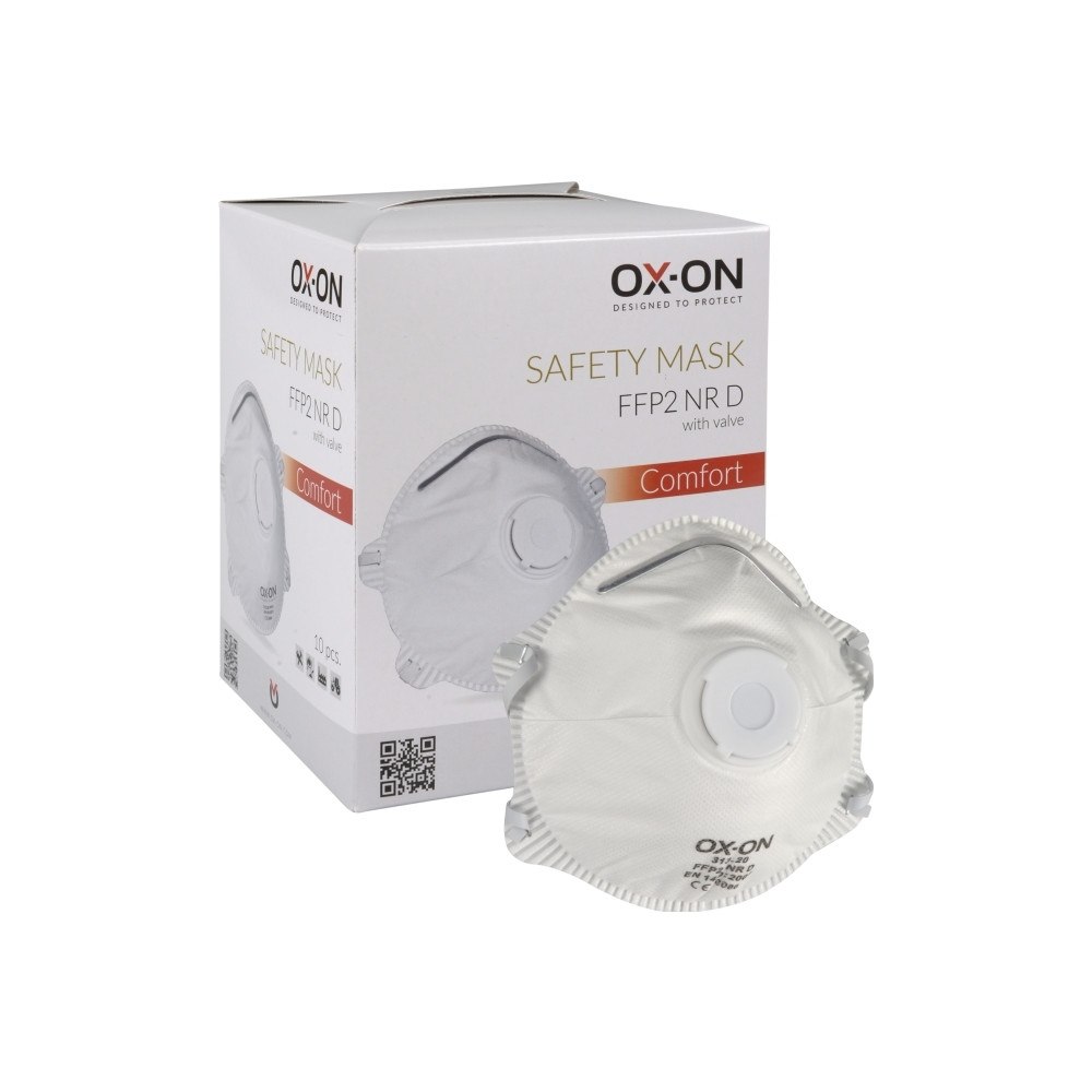 Solar Plus Støvmaske med ventil FFP2NR D anvendes ved faste partikler o...