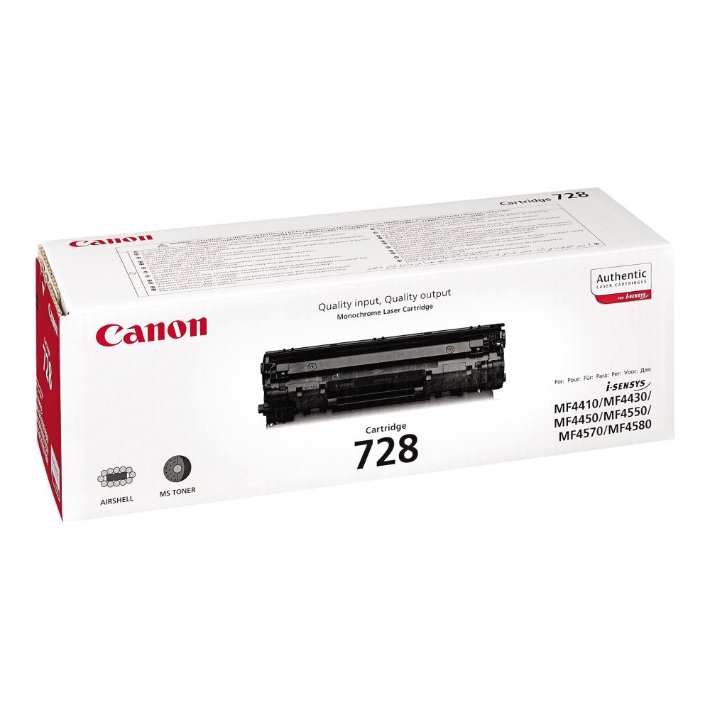 CANON Canon CRG-728 - svart - original - tonerkassett