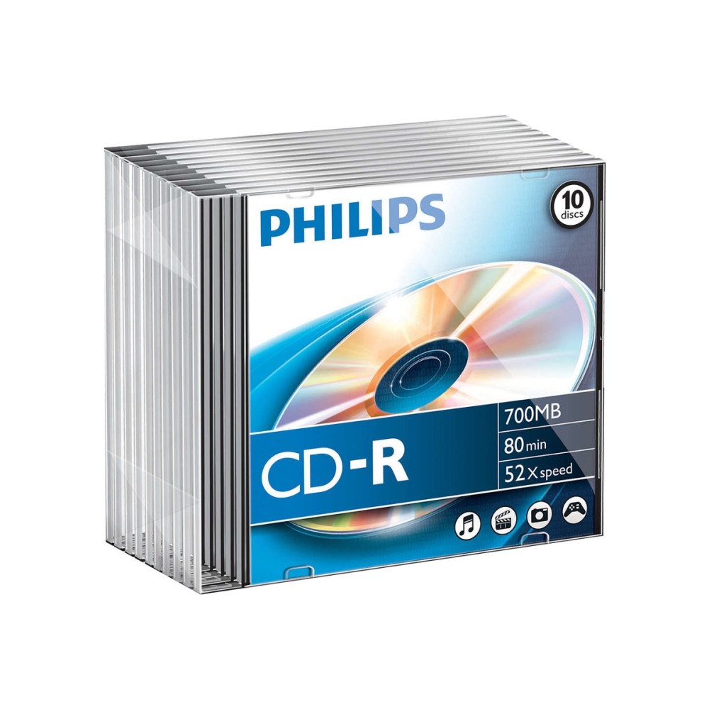 Philips Philips - CD-R x 10 - 700 MB - lagringsmedier