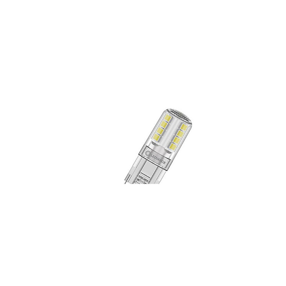LEDVANCE LEDVANCE - LED-glödlampa - form: PIN - klar finish - G9 - 2.6 W - svalt vitt ljus - 4000 K
