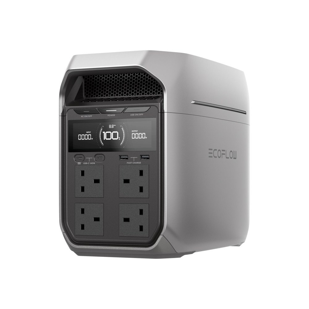 EcoFlow EcoFlow Delta 3 Plus - bärbar kraftstation - 1800 Watt - LiFePO4